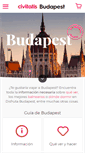 Mobile Screenshot of disfrutabudapest.com
